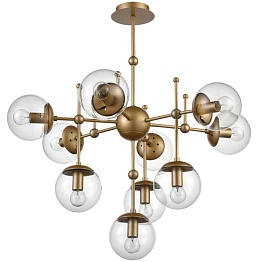 Люстра Gold Balls Chandelier 10