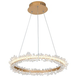 Люстра Shining Rings One Gold | диаметр 60 см