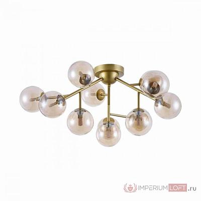 Потолочная люстра С Шарообразными Плафонами Из Выдувного Стекла На Разноуровневых Рожках Madu Madu01 167193-26