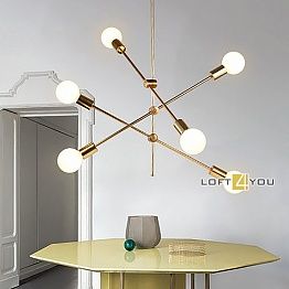 Светильник Lambert Fils Cliff Pendant Gold Loft4You L02514