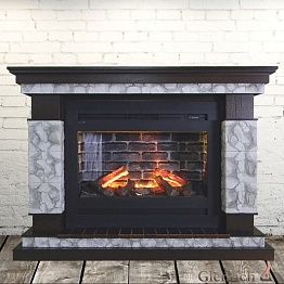 Электрокамин Гленрич «Лорд Rumba 3D»