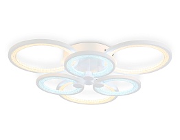 Потолочный светодиодный светильник с пультом Ambrella Light FA4085