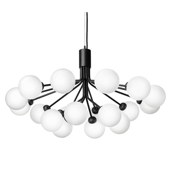 Люстра A|H Berries Chandelier Apiales White Balloons 18BK AMG006840