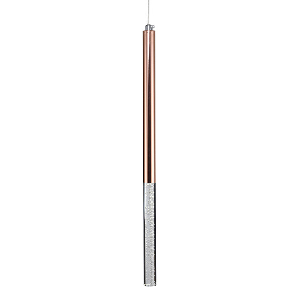 Подвесной светильник Trumpet tube boiling pink gold 40.3799