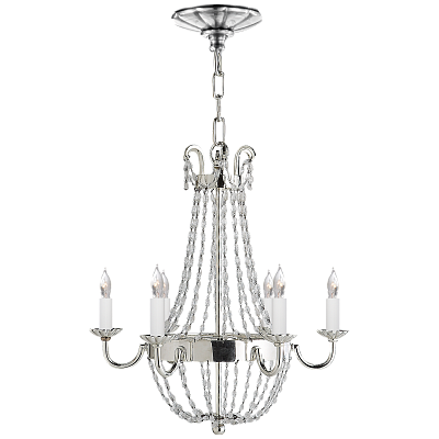 Люстра Visual Comfort Petite Paris CHC1407PS-SG