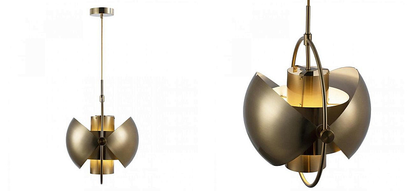 Подвесной светильник Louis Weisdorff Gold диаметр 38 40.5839-3