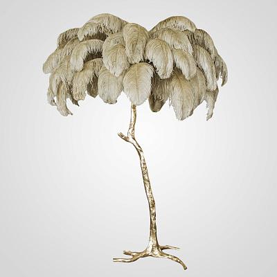 Торшер Страусиные Перья Feather Lamp A Modern Grand Tour Chandelux CHDL-10073