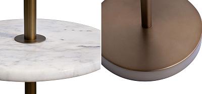 Торшер белый Marble Loft-Concept 41.508-3
