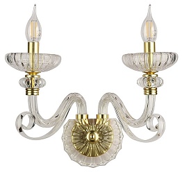Бра Newport ANNETTE 8622/A mat.soft gold clear