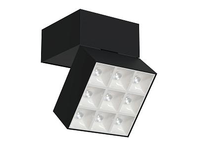 Накладной светодиодный светильник Donolux Fara DL18153SQ9W1BW
