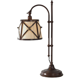 L12138.88 — Настольная лампа L'Arte Luce Fabrizia, 1 плафон, коричневый, бежевый