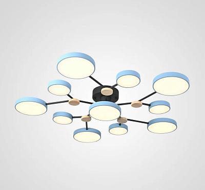 Потолочная люстра Gamma D102 Blue Chandelux CHDL-12016