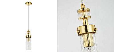 Подвесной светильник золотого цвета JEANETTE Loft-Concept 40.6513-3