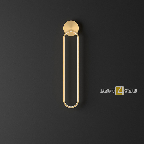 Бра Loft4You Enjoy Brass Wall L09428