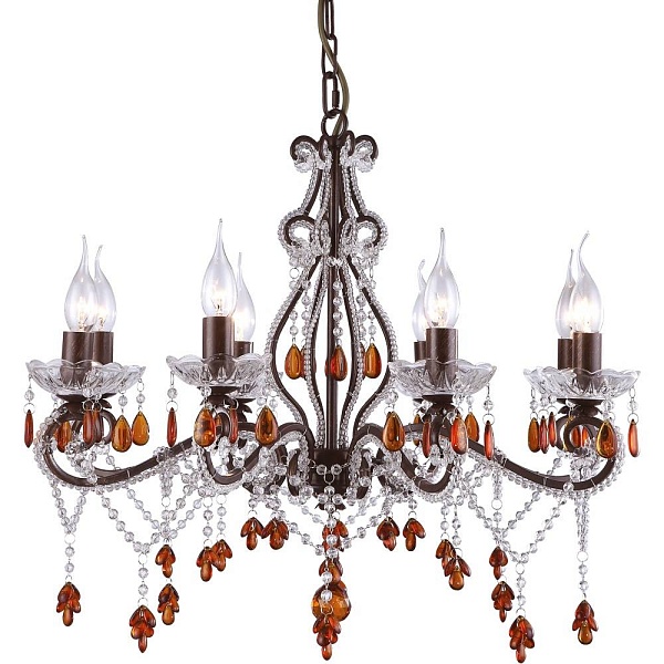 Люстра подвесная Arte Lamp DECORATO A1715LM-8BR