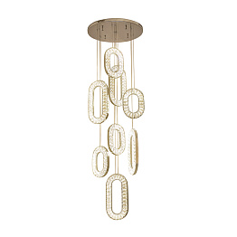 Люстра подвесная LED7 Future Lighting Ritz - Waterfall Diamonds Oval
