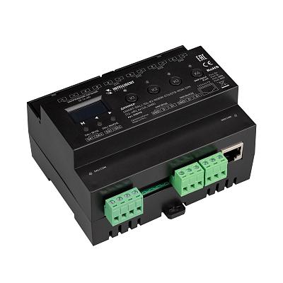 Диммер Arlight SMART-DALI-104-82-RGBW-DT6/DT8-RDM-DIN (12-48V, 4x12A, DMX) (IARL, IP20 Пластик) 0589