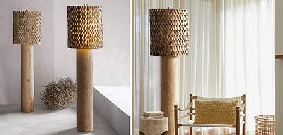 Торшер Wicker Furniture Tenny Floor Lamp Loft-Concept 41.497-0