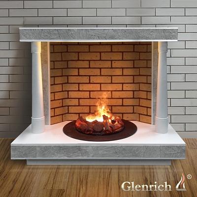 Электрокамин Гленрич «Корсика Carmen 3D»