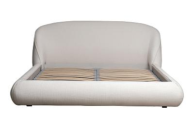 Кровать Палаццо(Palazzo) 160 без мех.рогожка св.бежевая Norton-SVBEG 198*240*90см
