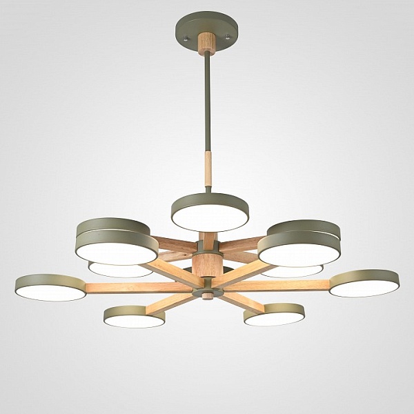 Люстра на штанге Imperiumloft TURNA Khaki TURNA-DBL01 229095-26