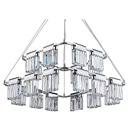 Люстра Crystal Pendants chrome 20