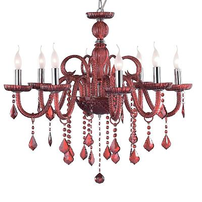 Подвесная люстра Ideal Lux Giudecca SP8 Rosso