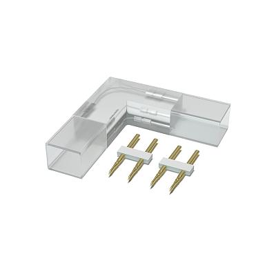 Комплект Г-образных коннекторов Apeyron для светодиодной ленты 220В smd2835 60д/м 5шт AC-04