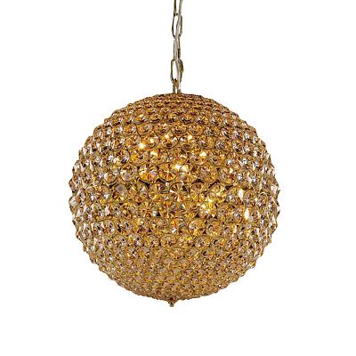 Люстра Illuminati MD103204-5A gold/amber