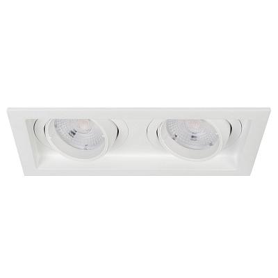 Встраиваемый светильник Arlight MS-VORTEX-BUILT-S170x90-2x12W Warm3000 (WH-WH, 20 deg, 230V) 057760