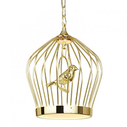Люстра Birdcage Chandelier Gold Loft Concept 40.1272