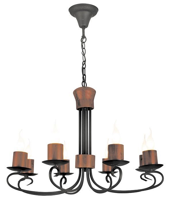 Люстра подвесная Arte Lamp CANDELA A6950LM-8BR