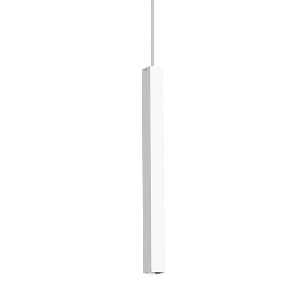 Подвесной светодиодный светильник Ideal Lux Ultrathin SP1 Small Square Bianco