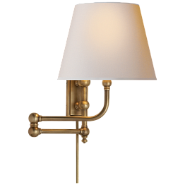 Бра Visual Comfort Pimlico Swing Arm CHD2154AB-NP