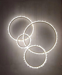 Светодиодный подвесной светильник L'Arte Luce Luxury Alone L40201 с элементами из хрусталя