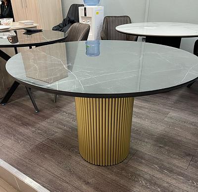 Стол керамический Bradex Home Aura D110 золото RF 0809