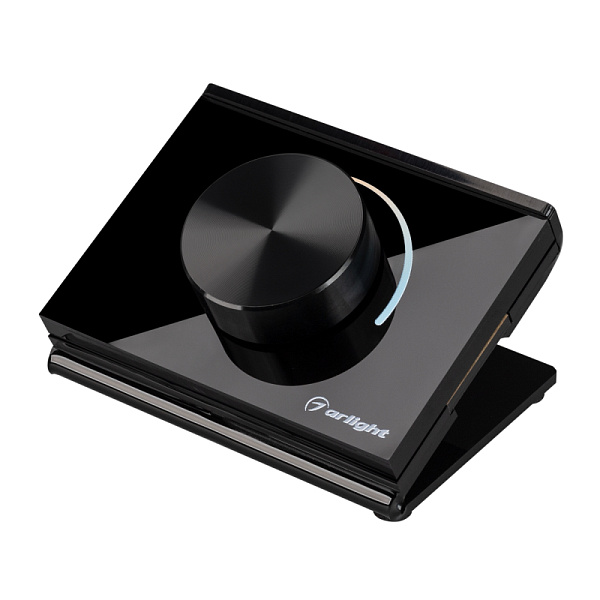 Панель Arlight Smart-P100-Mix-SUF Black (3V, Rotary, 2.4G) 034772