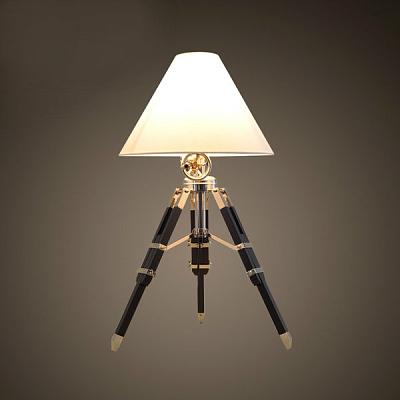 Настольная лампа Table Standing Lamp Black Loft-Concept 43.114