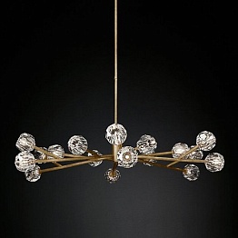 Люстра RH Boule De Cristal Round Chandelier 48 | Бронзовый