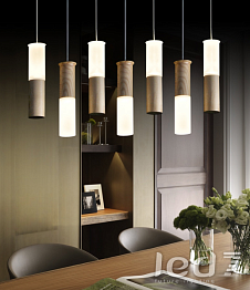 Светильник LED7 Future Lighting Wood Design - Dice Multi