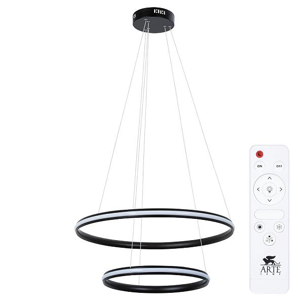 Люстра подвесная ARTE LAMP MERIDIANA A2198SP-2BK