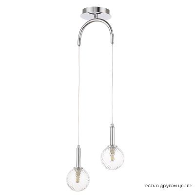 Светильник подвесной LUXURY Crystal Lux LUXURY SP2 CHROME