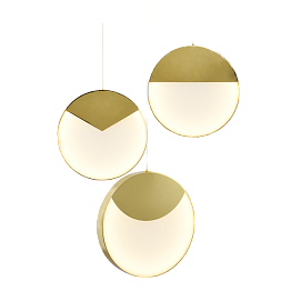 Подвесной светильник MM Lampadari Moonlight Suspension Lamp 3 Loft Concept 40.207