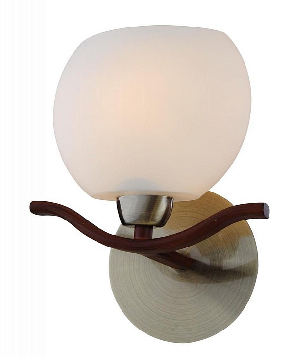 SL196.301.01 — Бра ST Luce, 1 плафон, белый, бронза с кофе
