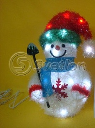 Объемные фигуры «Снеговик в красно-зеленом», 1185S, 1185L