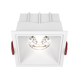 Встраиваемый светильник Maytoni Technical Alfa LED DL043-01-15W4K-D-SQ-W