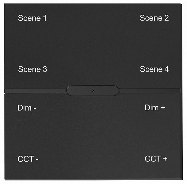 Смарт выключатель беспроводной (Zigbee) iLEDEX TECHNICAL VISION SP 48V-4-BK