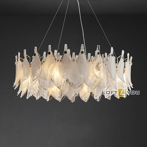 Светильник подвесной Loft4You Saint Feathers Round L11046