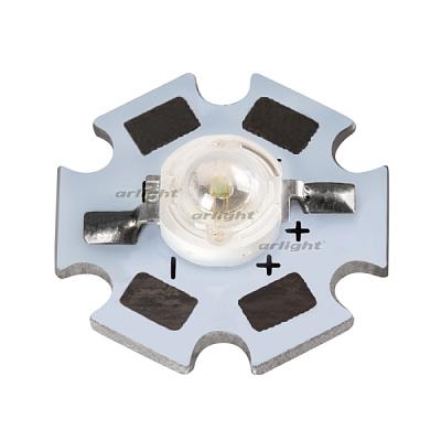 Мощный светодиод ARPL-Star-1W-EPL35 Green (STAR type) 020435