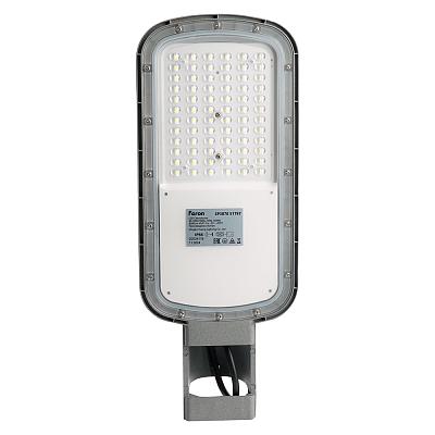 Светодиодный уличный консольный светильник Feron SP3070 50W 5000K AC90-300V, серый